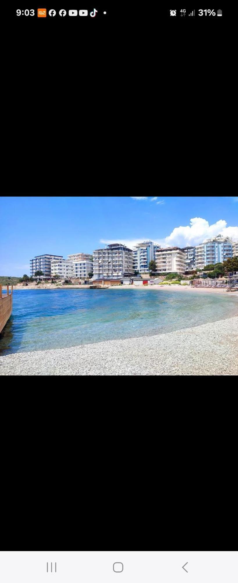 Alpha Seaside Apartment Sarande Ngoại thất bức ảnh