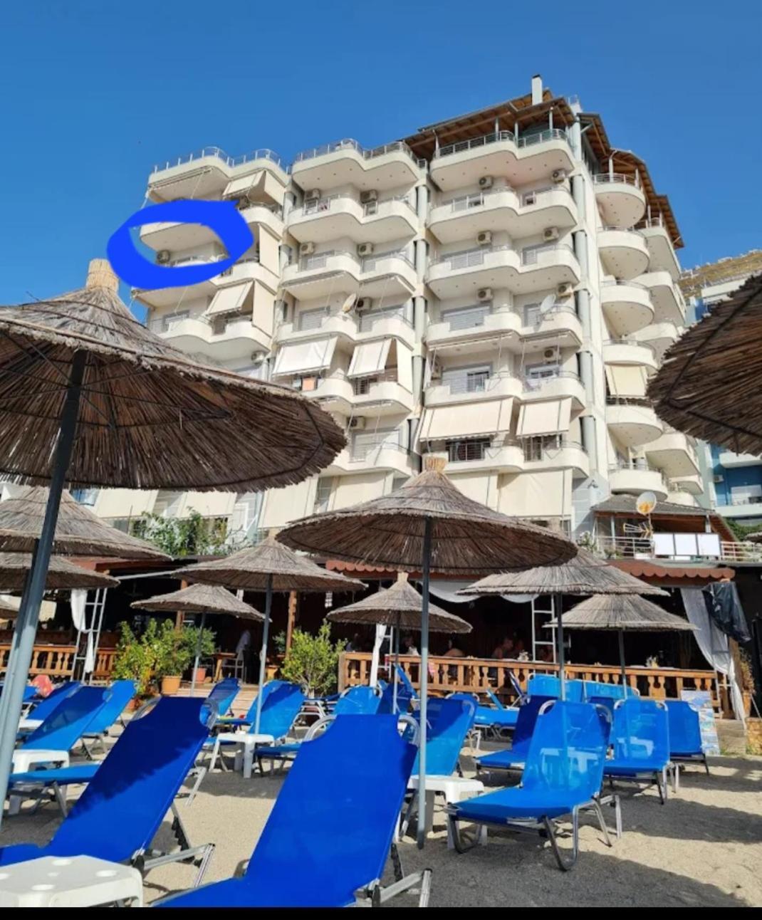 Alpha Seaside Apartment Sarande Ngoại thất bức ảnh